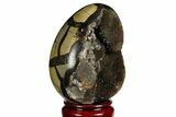 Septarian Dragon Egg Geode - Barite Crystals #143145-1